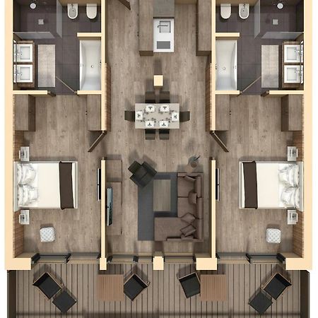 Gardena Chalets 奥蒂塞伊 外观 照片
