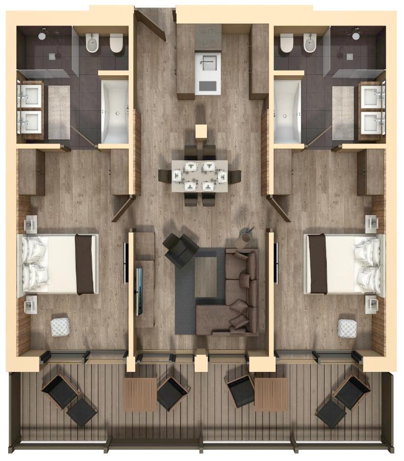 Gardena Chalets 奥蒂塞伊 外观 照片